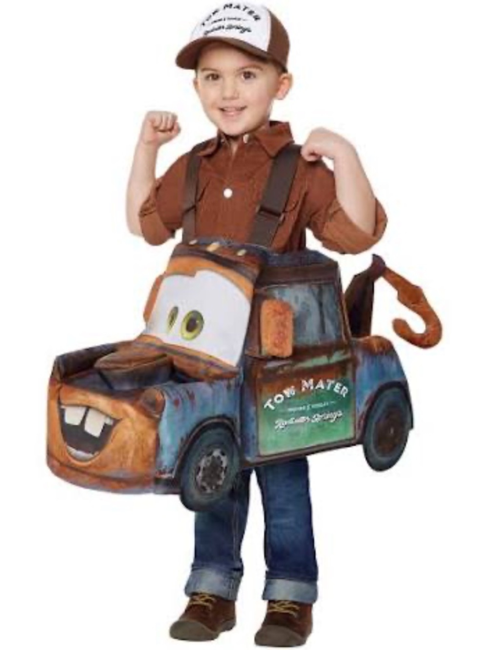 Toddler Mater Ride-Along Costume - Cars 20th Anniversary- EUC